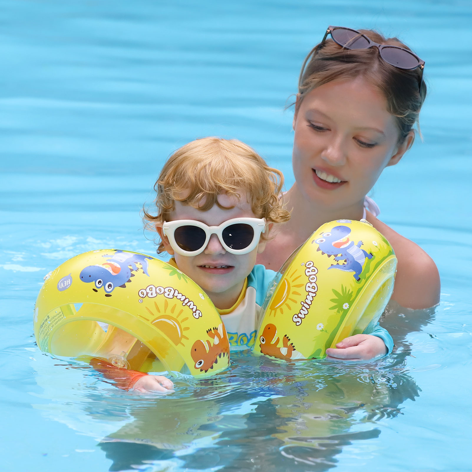 スイムボボ イエロー サマー スイム 大人 子供 男の子 女 - Aquatic Sports のレビューと価格